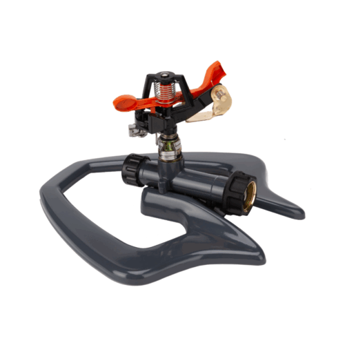 Aspersor cu Impuls și Bază Metalică Evotools PLUS – Irigare 625 mp, 360° Rotire, Stabilitate Ridicată